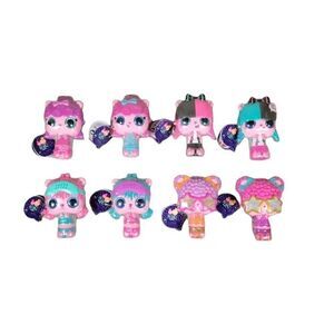 New Pop Pop Hair Surprise 3-1 Pop Pets with Pop Surprise (Lot Of 8) Comb Brush